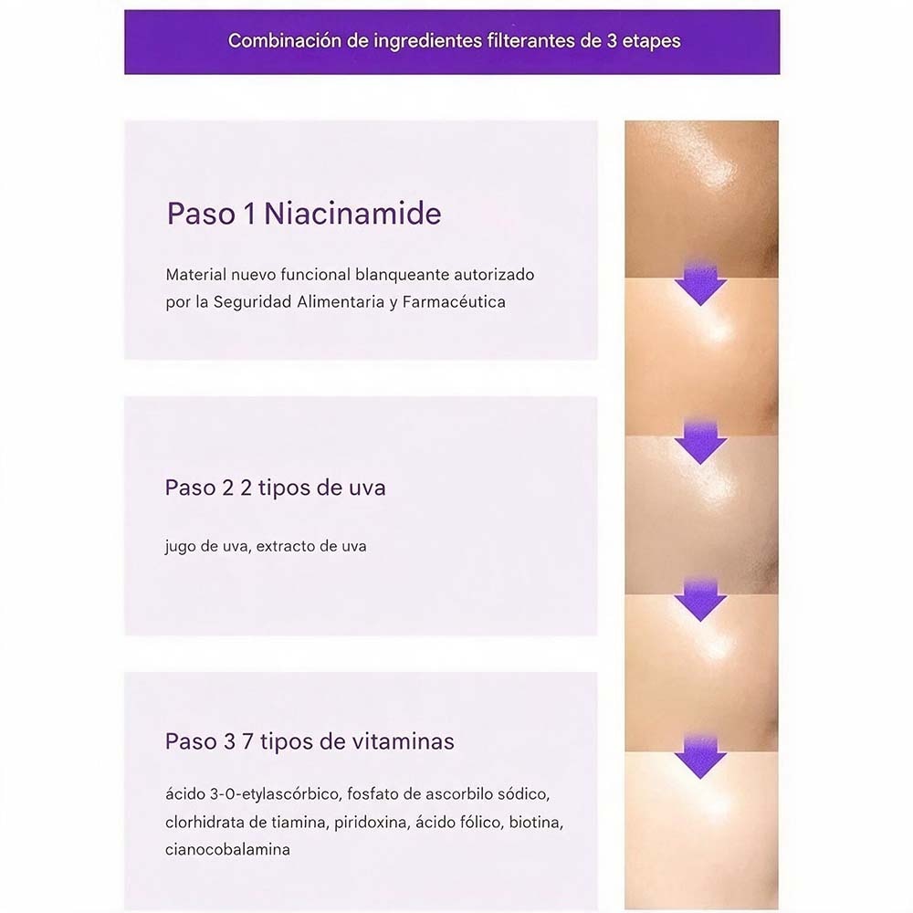 MUSCAT GRAPE VITA C BRIGHTENING AMPOULE (AMPOLLETA FACIAL ILUMINADORA)